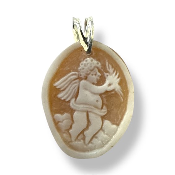 Colgante Mandile 1922 Mujer Cammei  in Plata Conchiglia 2MCICM179 - 2MCICM179